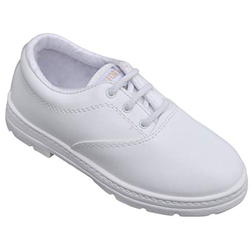 White cheap school shoes