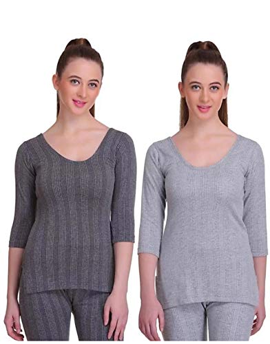 TEUSY Thermal wear for Women Winter Thermal top 3/4 Sleeve (Pack of 2) –  NavaStreet - United Kingdom