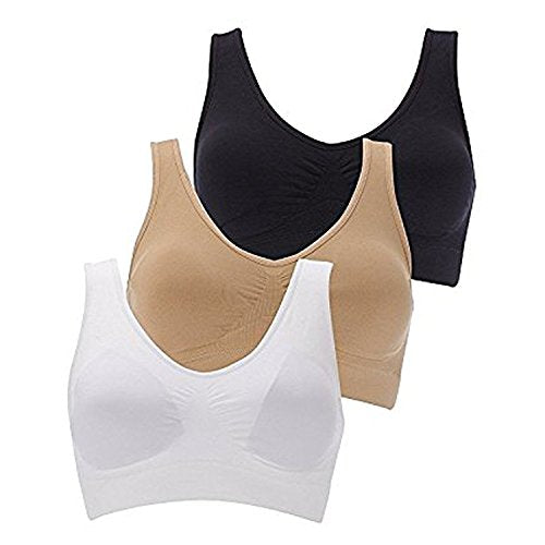 RAPID Non Padded Full Coverage Sports Air Bra for Women and Girls Pack –  NavaStreet - United Kingdom