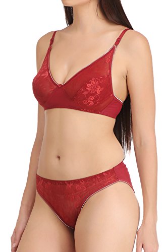 Red bra shop and panty sets