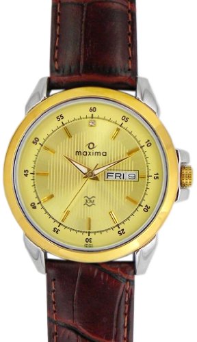 Maxima watches with on sale day and date