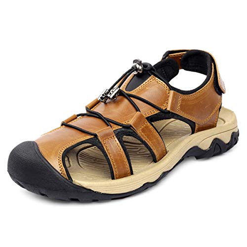 Bacca Bucci Men Sports Sandals Closed Toe Fisherman Adjustable