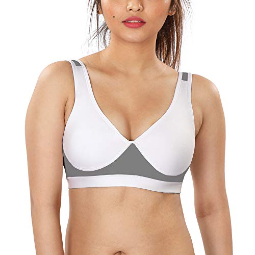 dermawear Women's Cotton Blended Non Padded Wire Free Sports Bra (SB-1 –  NavaStreet - United Kingdom