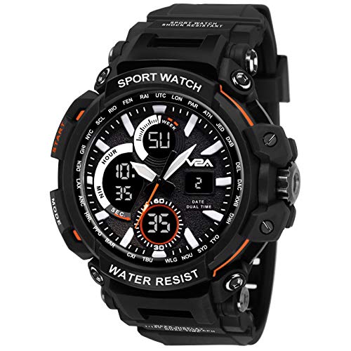 V2a analog sales digital watch