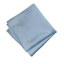Load image into Gallery viewer, BLACKSMITH Men&#39;s Sky Blue Satin Pocket Square ( 11 x 11 inches )
