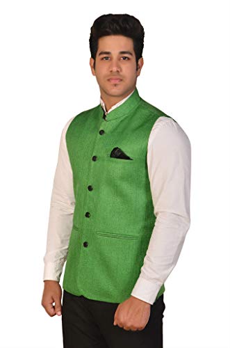 Light green hotsell nehru jacket