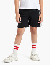 Load image into Gallery viewer, Cloth Theory Boy&#39;s Regular fit Cotton Shorts (Pack of 2) (CTSH_025_Grey +Black_7-8 Years)
