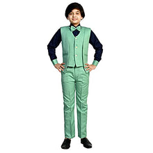 Load image into Gallery viewer, RUDRSHRI Boy&#39;s 3-Piece Suit Green
