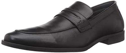 BATA Men Alfie Black Leather Formal Shoes-7 UK (40 EU) (8546696)