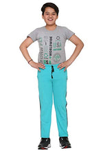 Load image into Gallery viewer, VIMAL JONNEY Cotton Blended Trackpant for Boys-K2-FEROZI_01-20 Turquoise
