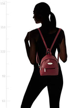 Load image into Gallery viewer, Fostelo Women&#39;s Liliput Backpack (Maroon) (FSB-1511)

