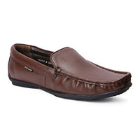 Red Chief Men Brown Genuine Leather Slip-On Casual Shoes - RC15013 003 (8 UK/India)