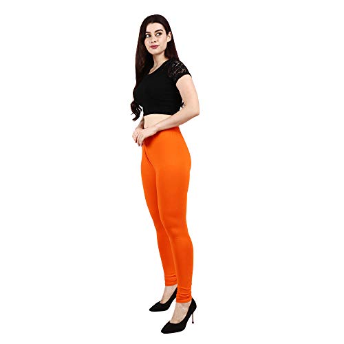 WoMenLi Women's Orange Bio Washed Plus Size Women Cotton Leggings, 4XL –  NavaStreet - United Kingdom