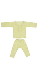 Load image into Gallery viewer, DECORE Cotton Kurta Pyjama Set (VF-1BKPYL-6_Yellow_18-23 Months)
