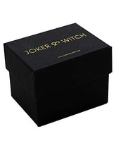 Load image into Gallery viewer, JOKER &amp; WITCH Noel Classic Black DIAL Silver MESH Men&#39;s Watch

