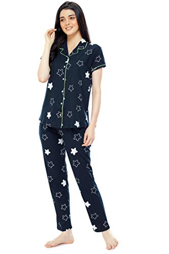 Blue sales night suit