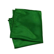 Load image into Gallery viewer, BLACKSMITH Men&#39;s Parrot Green Satin Pocket Square [11 x 11 inches ]
