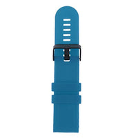 Global Niche for Suunto Traverse Watch Silicon Rubber Wrist Band Strap & Clasp 25mm Blue
