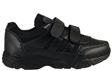 Load image into Gallery viewer, Action Shoes Synergy Boy&#39;s and Girl&#39;s Black Synthetic Velcro School Shoes -8 UK

