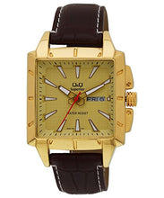 Load image into Gallery viewer, Q&amp;Q Shogun Analog Gold Dial Men&#39;s Watch - S202-100Y

