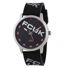 Load image into Gallery viewer, FCUK Analog Black Dial Men&#39;s Watch-FK0004A
