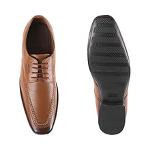 Load image into Gallery viewer, Metro Men Tan Leather Derby 6-UK (40 EU) (19-6044)
