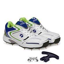 Load image into Gallery viewer, FEROC SL Full Cricket Spikes Shoes (5.5, Green)
