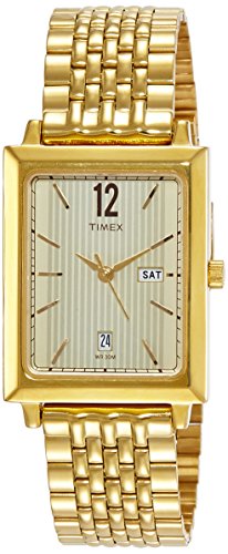 Timex Analog Champagne Dial Men's Watch-TW0TG6401