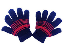Load image into Gallery viewer, Okara Boy&#39;s Winter Warm Wool Soft Hand Magic Gloves (multicolour,6-8 Years) (Pack Of 06)
