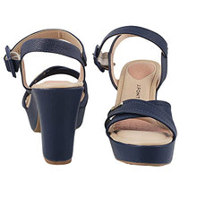 Load image into Gallery viewer, Mochi Women&#39;s Blue Fashion Sandals-4 UK (37 EU) (75-7733)
