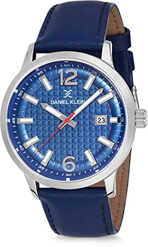 Daniel Klein Analog Blue Dial Men's Watch-DK12153-2