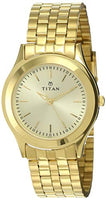 Titan Analog Gold Dial Men's Watch NM1648YM02/NN1648YM02