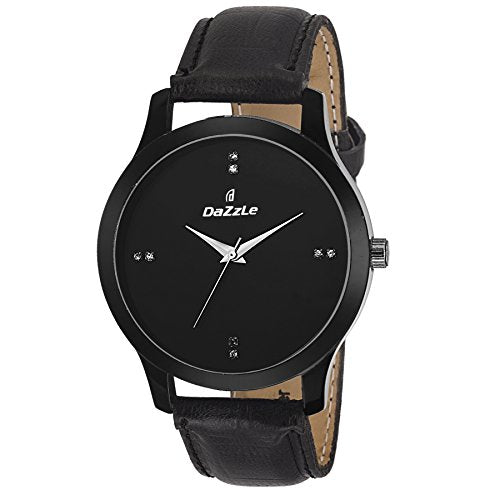 Daazle-Canadian Plus-Blk-Blk Analog Watch for Man