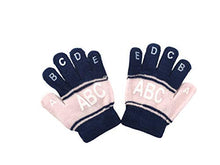 Load image into Gallery viewer, JMP Kids Boys &amp; Girl&#39;s Toddler ABC Letters full Finger Winter Gloves/Mittens (Multicolor,1-4 Years)-(Pack of 02)
