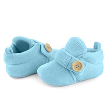 Load image into Gallery viewer, Baby Luv 3 To 12 Month Set Of 2 Unisex Baby Booties | Comfortable &amp; Breathable Infant All Seasons Footwear (Peach+Lightblue)
