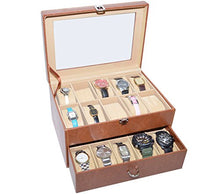 Load image into Gallery viewer, KNOTT Watch Case/Watch Holder/Watch Organizer Watch Case for 20 Watches
