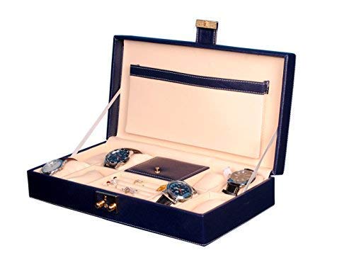 Hard Craft Vegan Leather Customize Watch Box & Jewellery Organizer