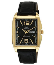 Load image into Gallery viewer, Q&amp;Q Shogun Analog Black Dial Men&#39;s Watch - S206-102Y
