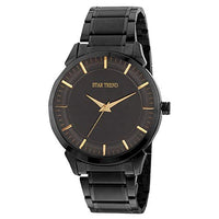 Star Trend ST-6039 Black Watch for Men's|Boy's