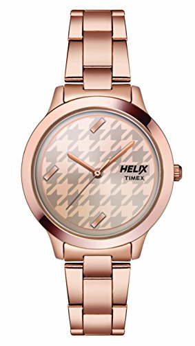 Helix Analog Beige Dial Women's Watch-TW022HL14