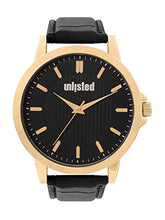 Load image into Gallery viewer, Unlisted by Kenneth Cole Autumn-Winter 20 Analog Black Dial Men&#39;s Watch-10032041
