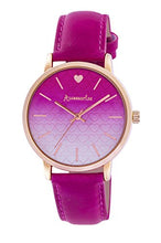 Load image into Gallery viewer, Accessorize Rose Gold Graduated Heart Berry Strap Watch AZ2030 (Made in U,K)
