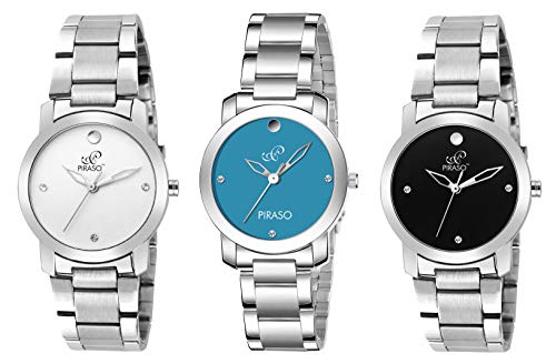 Analog Designer Dial Combo of Watches for Women & Girls