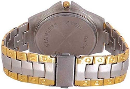 sba prime Analogue Golden Silver Watch for Men Boys