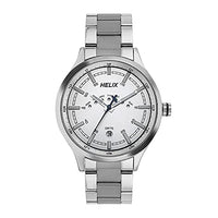 Helix Analog Silver Dial Men's Watch-TW003HG16