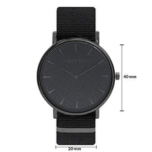 Load image into Gallery viewer, Joker &amp; Witch Analogue Unisex Watch (Black Dial Black Colored Strap)
