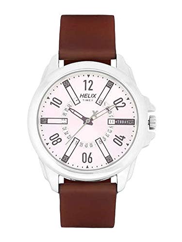 Helix Analog Silver Dial Men's Watch-TW032HG11