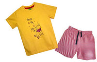 Shaishav wears Cotton Baby Boy's T-Shirt and Shorts Set (Mustard Yellow, 4-5 Years)