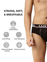 Load image into Gallery viewer, Lux Cozi Men&#39;s Cotton Brief (Pack of 4) (8904209872852_COZI_Bigshot_Brief_COL_80_Assorted) (Color &amp; Prints May Vary)
