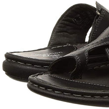 Load image into Gallery viewer, Clarks Men&#39;s Tolleson Shore Black Flat Sandal-6 UK (26150601)

